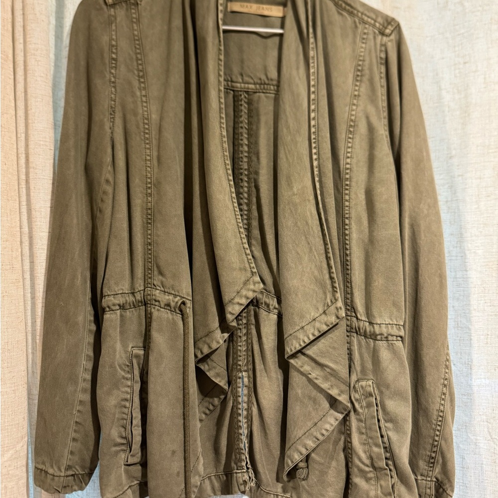Max Jeans Khaki Utility Jacket